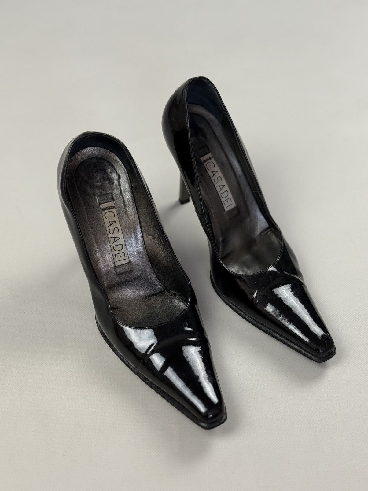 Casadei Casadei Ladies Leather Pump Heels Dress Shoes Size 8.5 Size US 8.5 / IT 38.5 - 2 Thumbnail