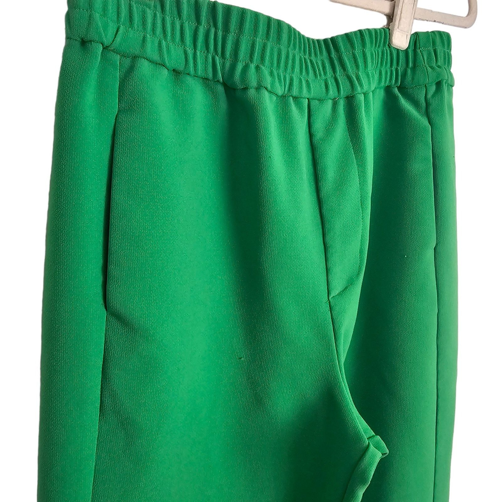 Free People Free People Womens Trousers Kelly Green Straight Career XS Size 28" / US 6 / IT 42 - 4 Thumbnail