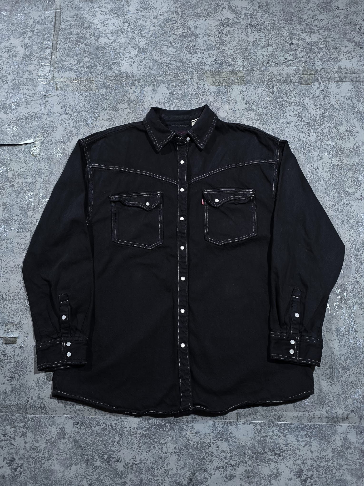 Levi's VTG levis western pear snap denim shirt heavyweight Size US M / EU 48-50 / 2 - 3 Thumbnail