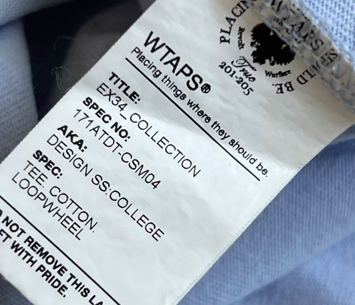 Wtaps WTAPS 17SS Slogan Print T-Shirt J16 Size US M / EU 48-50 / 2 - 7 Thumbnail