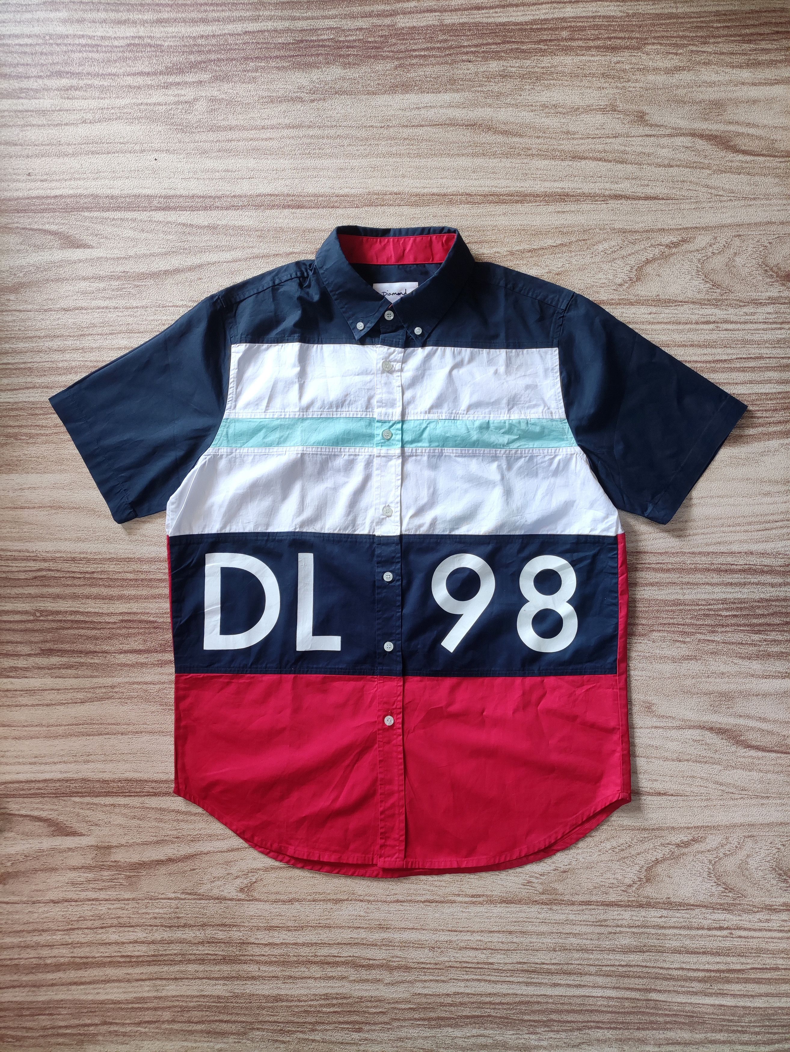 Diamond Supply Co. DIAMOND SUPPLY DL 98 BUTTON DOWN SHIRT Size US L / EU 52-54 / 3 - 1 Thumbnail