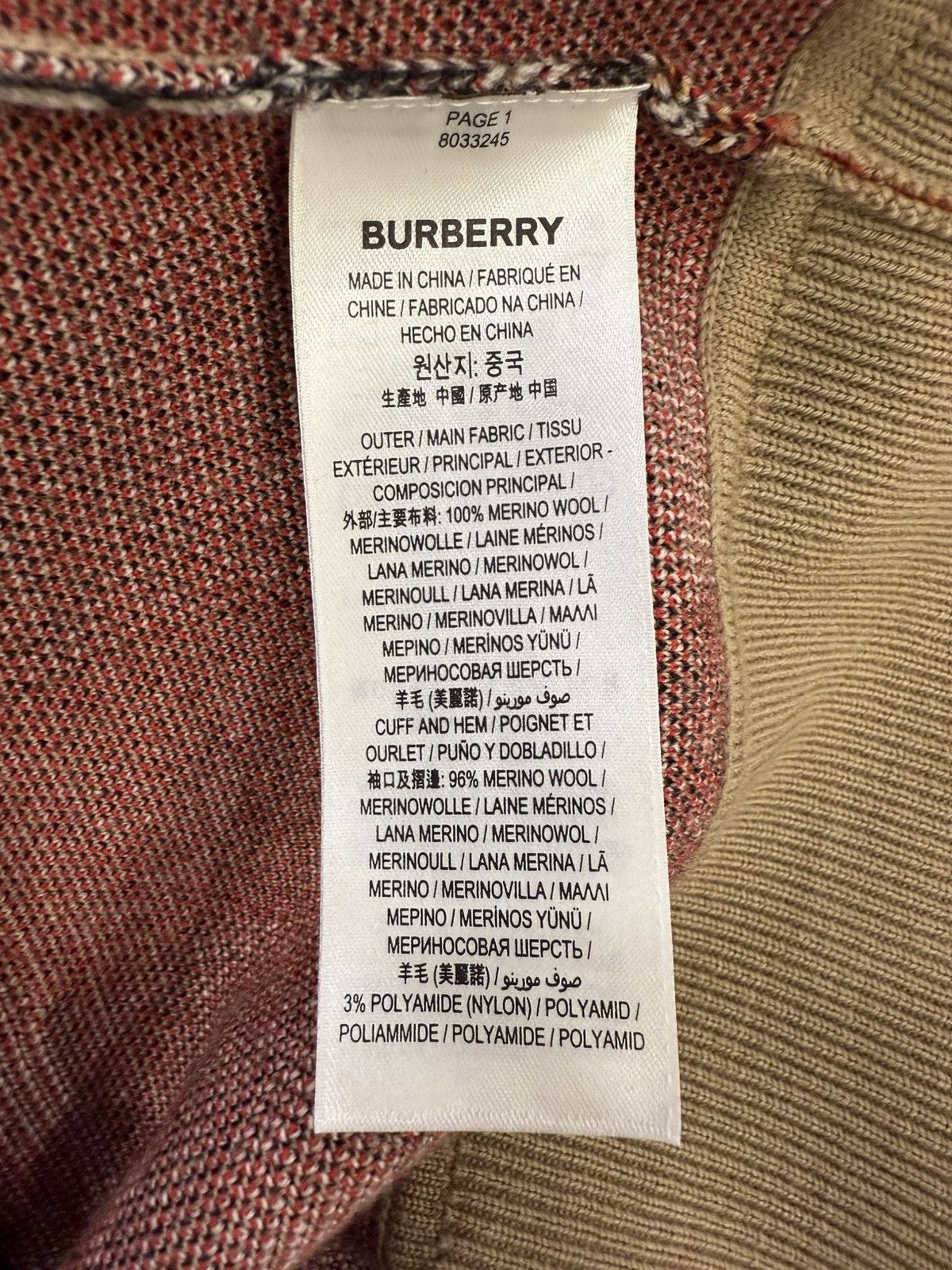 Burberry Burberry Graffiti-Print Checked Hoodie Size US L / EU 52-54 / 3 - 9 Thumbnail