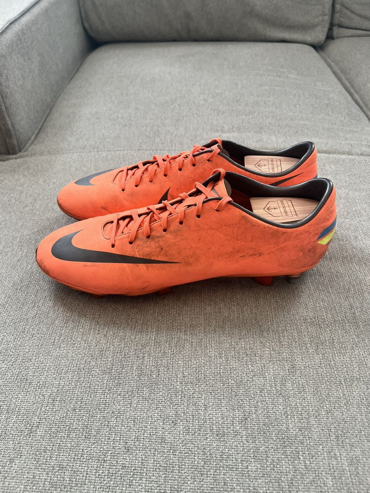 Nike Nike Mercurial Vapor VIII SG - Bright Mango Size US11/EUR45 Size US 11 / EU 44 - 9 Thumbnail