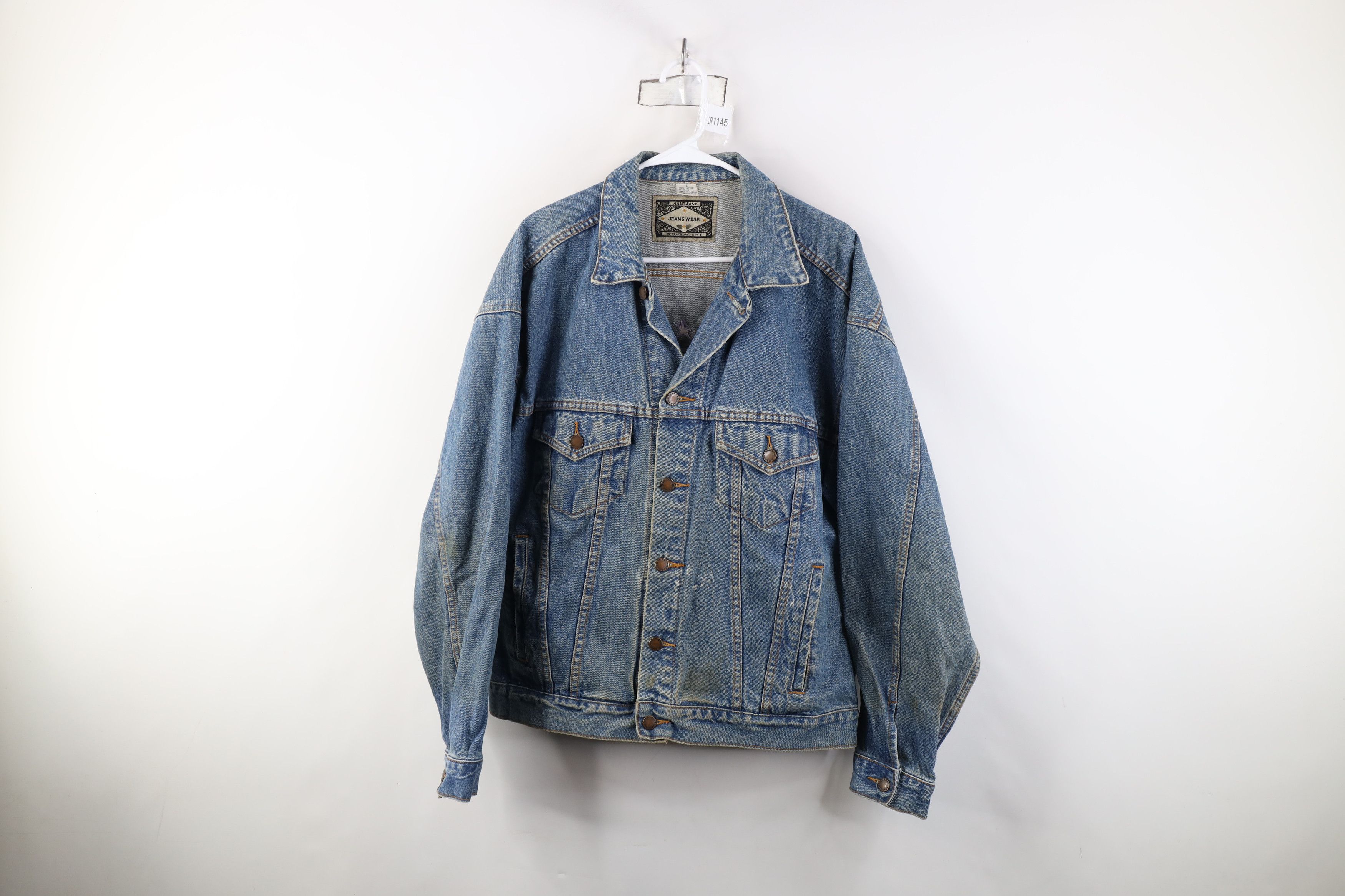 Vintage Vintage 90s Streetwear Harrahs Atlantic City Trucker Jacket Size US L / EU 52-54 / 3 - 2 Thumbnail