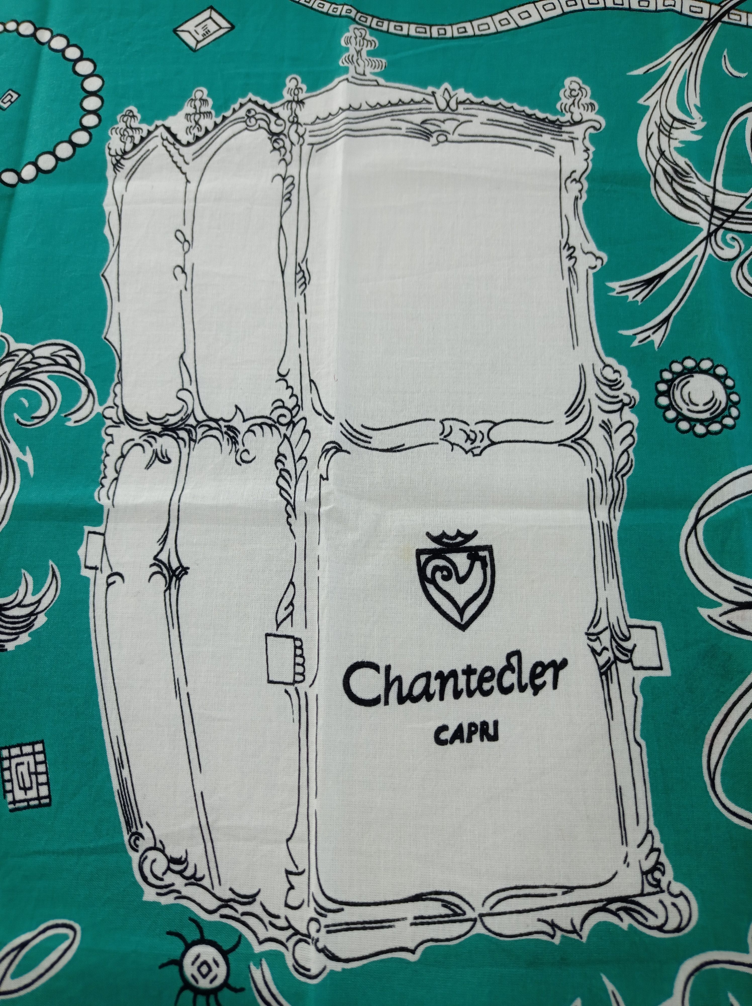 Designer × Jewelry × Vintage Vintage Chantecler Capri Handkerchief / Neckwear / Bandana Size ONE SIZE - 3 Thumbnail