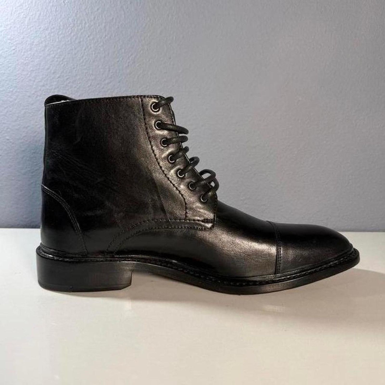 Other Anthony Veer James Men's Leather Lace-Up Boots Size US 10 / EU 43 - 3 Thumbnail