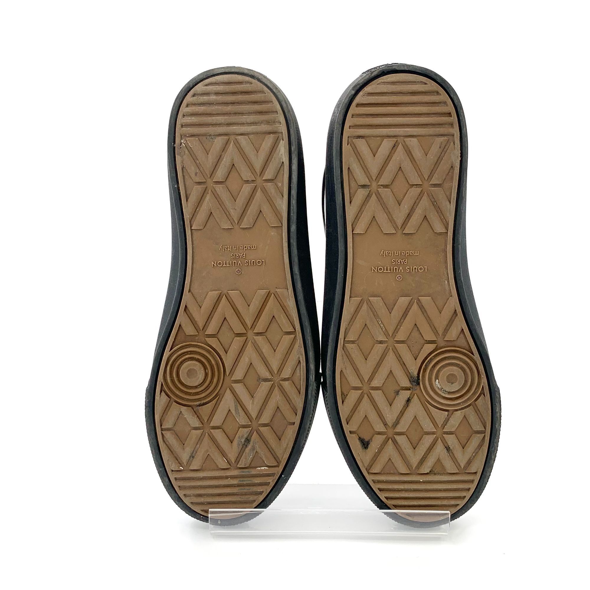Louis Vuitton Louis Vuitton Monogram Brown & Black Low-Top Sneakers Size US 8 / EU 41 - 9 Thumbnail
