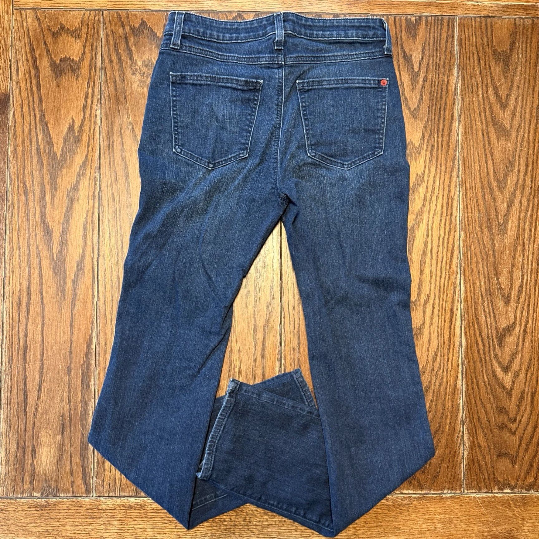 Spanx Spanx The Slim X Straight Leg Jeans Size 28 Dark Wash Stretch Denim Women Regular 31 In Inseam Slimming Size 28" / US 6 / IT 42 - 6 Thumbnail