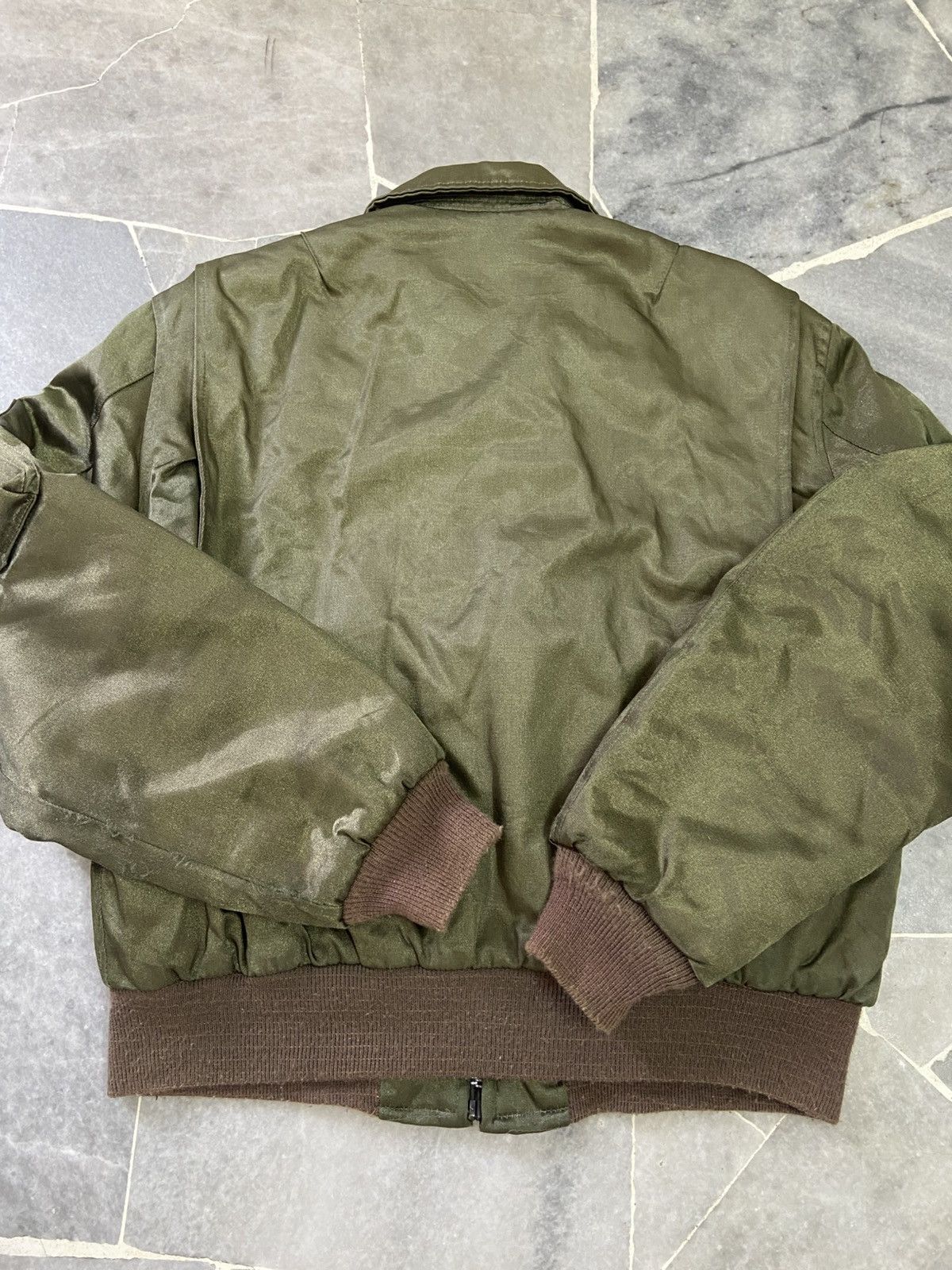 I. Spiewak And Sons Spiewak CWU -55P Flight Bomber Jacket Made in USA Medium Size US M / EU 48-50 / 2 - 9 Thumbnail