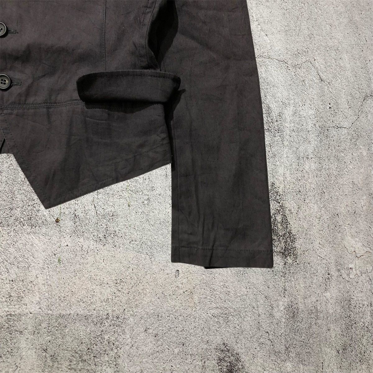 Yohji Yamamoto 🇯🇵 1990s Vintage Yohji Yamamoto Y’s Cropped Jacket Luxury Size M / US 6-8 / IT 42-44 - 6 Thumbnail