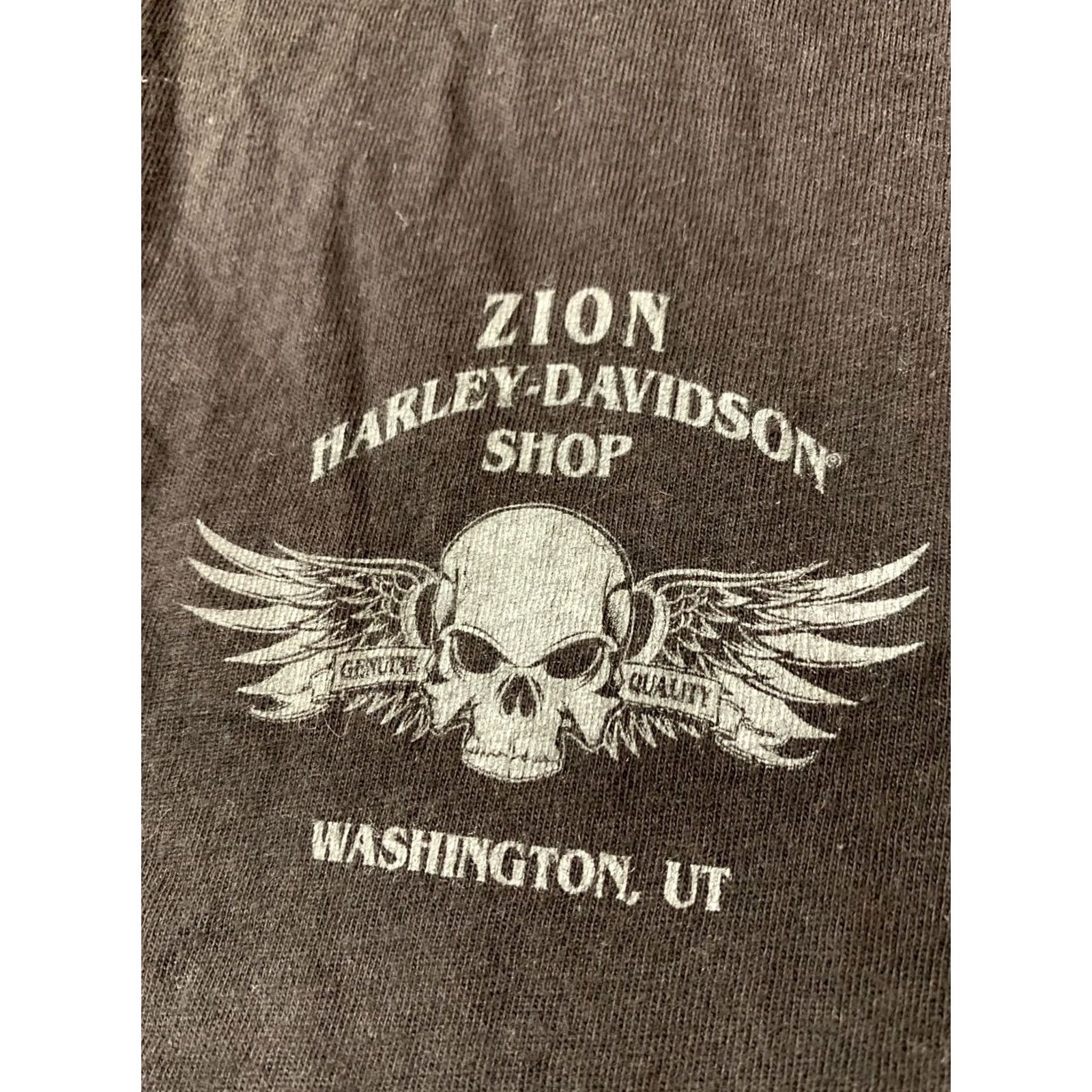 Harley Davidson HARLEY DAVIDSON SHIRT WOMEN T-SHIRT JERSEY OFFICIAL PRODUCT SIZE M COLOR Black and Gray Logo Casual Sleeve Short Sleeve 100% Cotton Women Size M / US 6-8 / IT 42-44 - 7 Thumbnail
