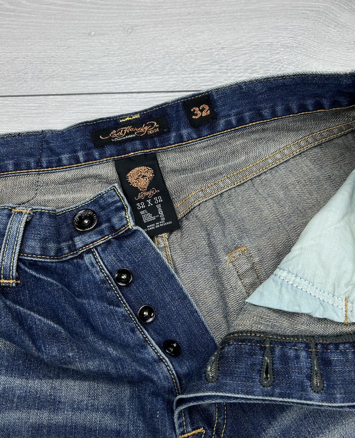 Ed Hardy Ed Hardy Vintage Denim Jeans size 32 Size US 32 / EU 48 - 6 Thumbnail