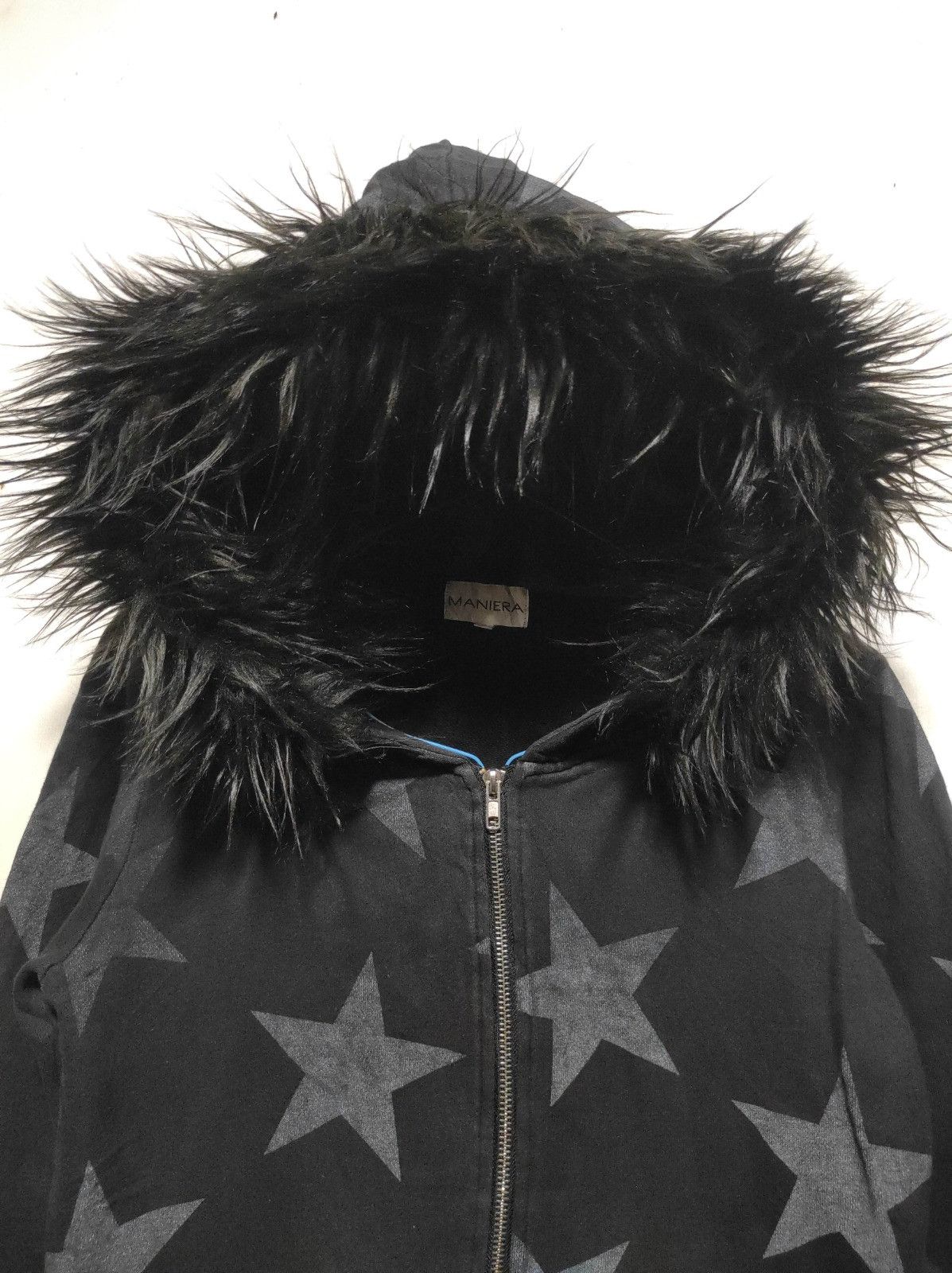 Japanese Brand Miniera Star double zip fur hoodie LGB style Size US S / EU 44-46 / 1 - 8 Thumbnail