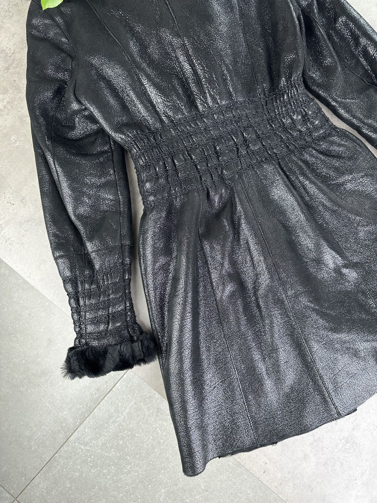 Japanese Brand Vintage Sheepskin Coat Size S / US 4 / IT 40 - 12 Thumbnail