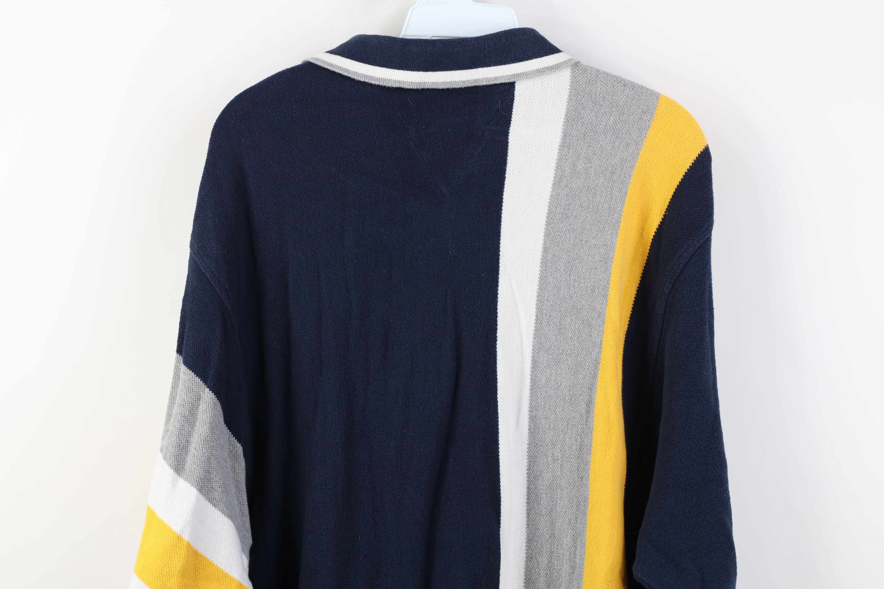 Givenchy Vintage 90s Givenchy Long Sleeve Rugby Polo Shirt Cotton Size US XL / EU 56 / 4 - 13 Thumbnail