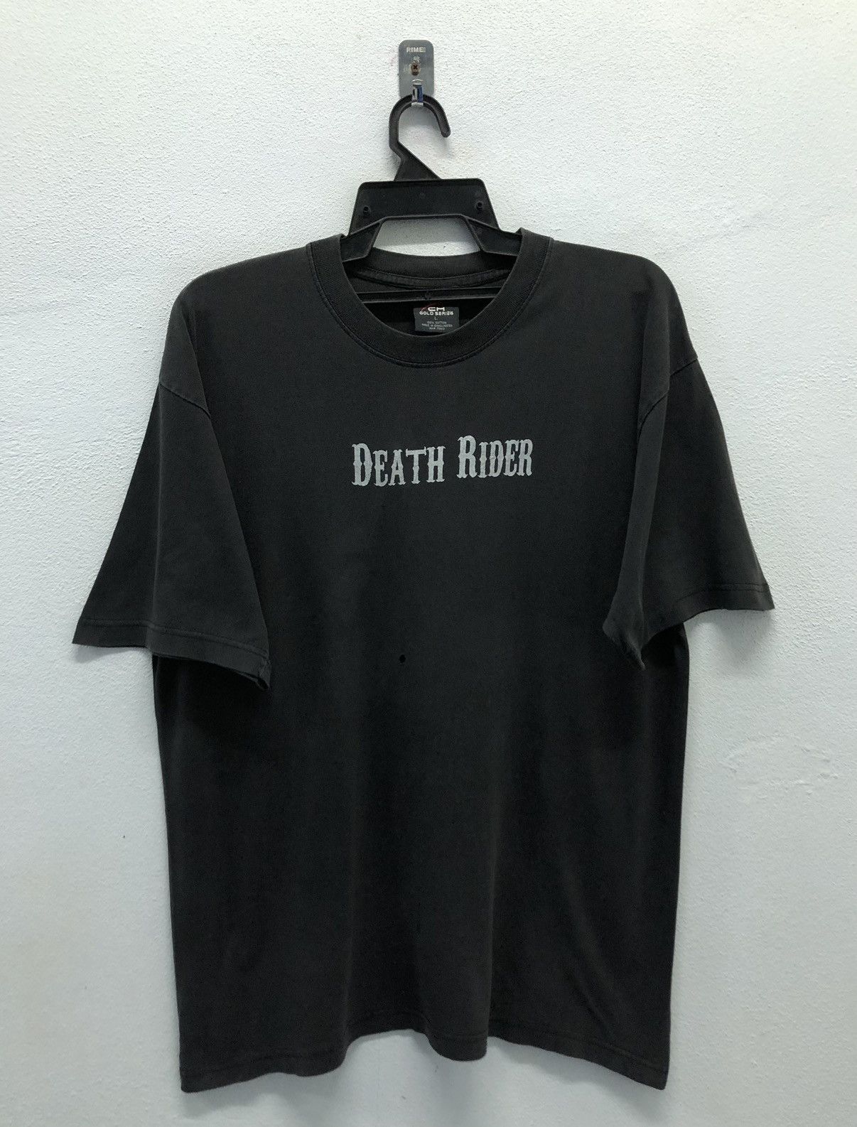 Vintage Vintage CH Gold Series Death Rider T-Shirt Size US L / EU 52-54 / 3 - 2 Thumbnail