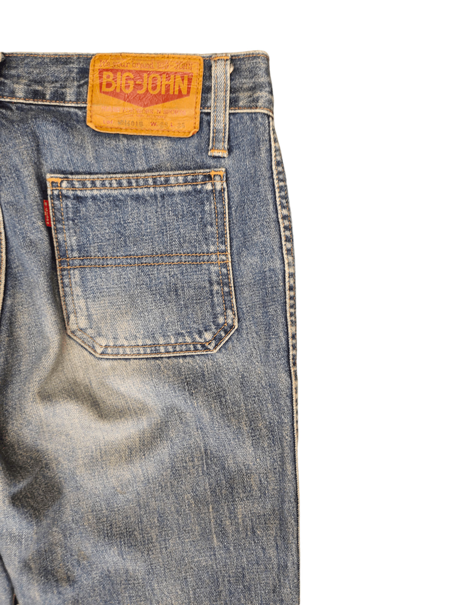 Big John Super Flare Jeans Big John Bell Bottom Denim Y2k Size US 28 / EU 44 - 16 Thumbnail