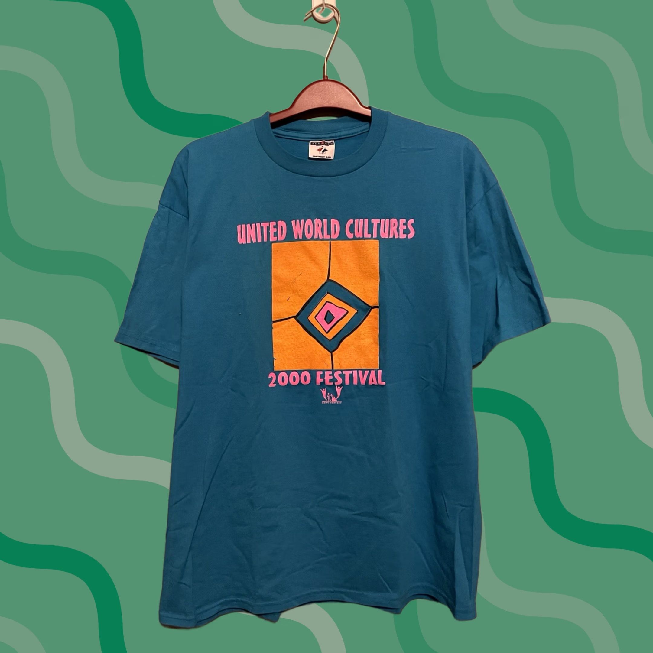 Jerzees VINTAGE Jerzees Heavyweight 50/50 Cotton T-Shirt SUN