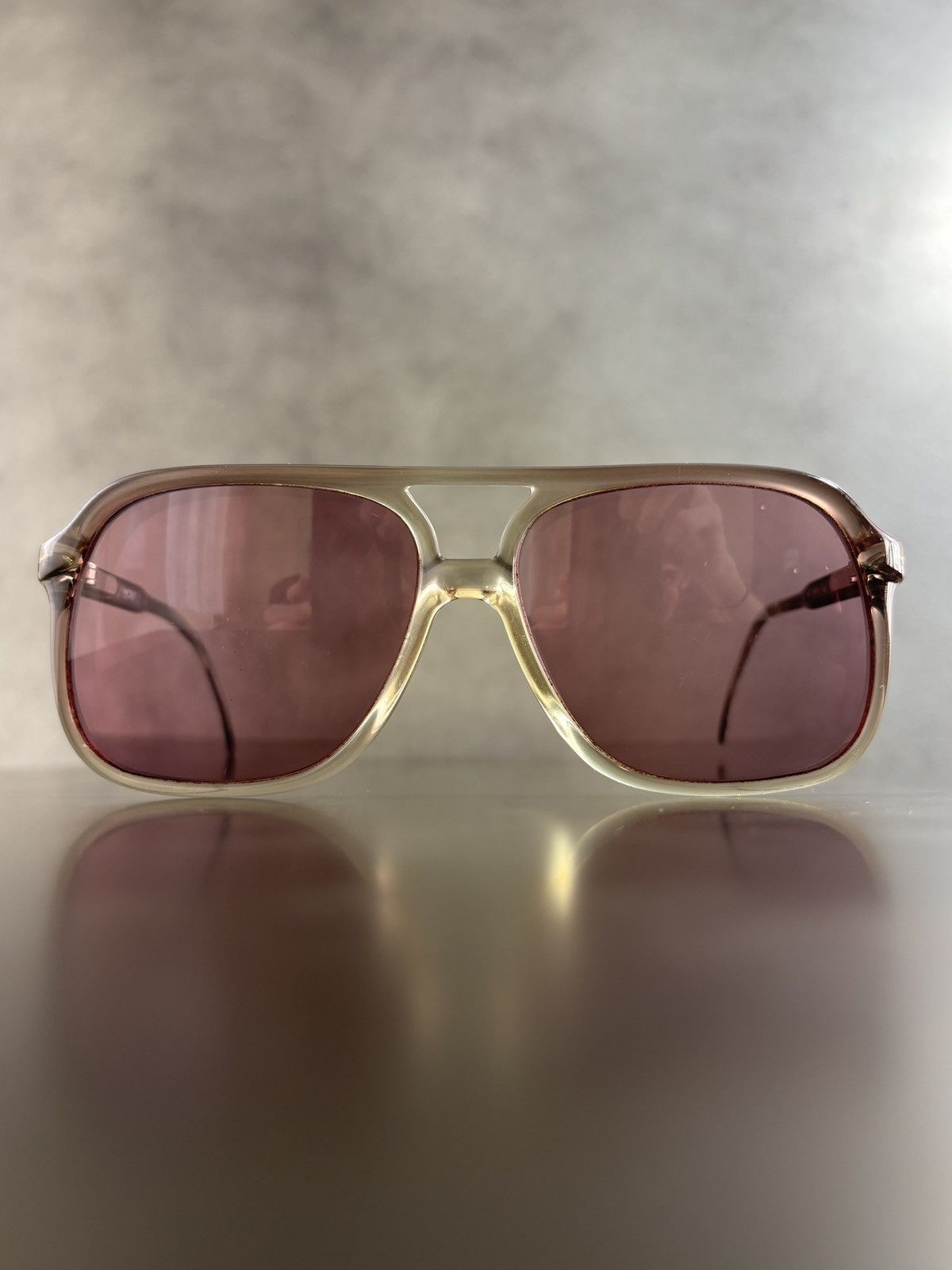 Other Vintage Luxottica Frames 1970s Aviators 1980s Sunglasses IT Size ONE SIZE - 2 Thumbnail