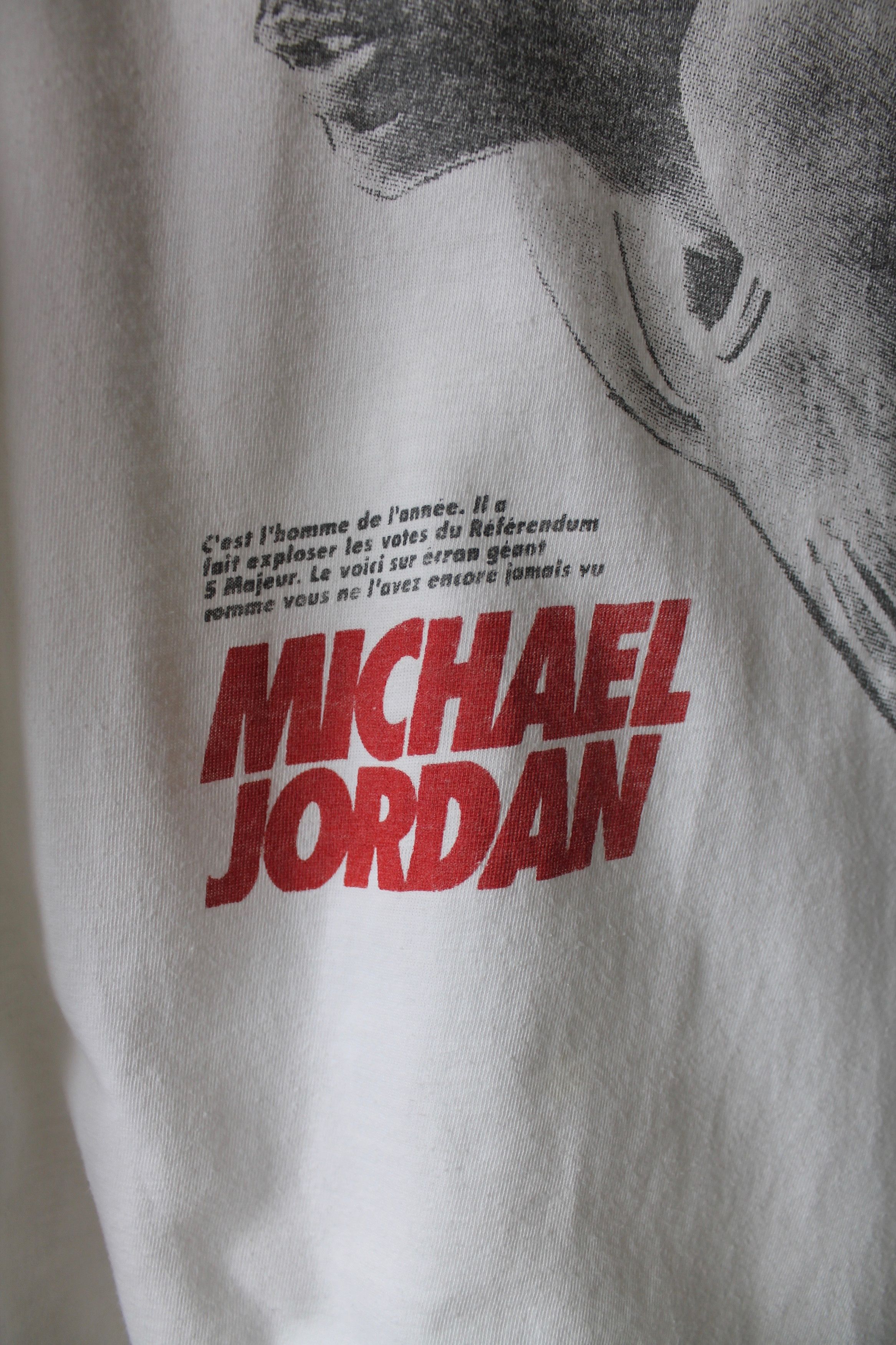 NBA Vintage!Chicago Bulls Michael Jordan merch t shirt tee Size US M / EU 48-50 / 2 - 2 Thumbnail