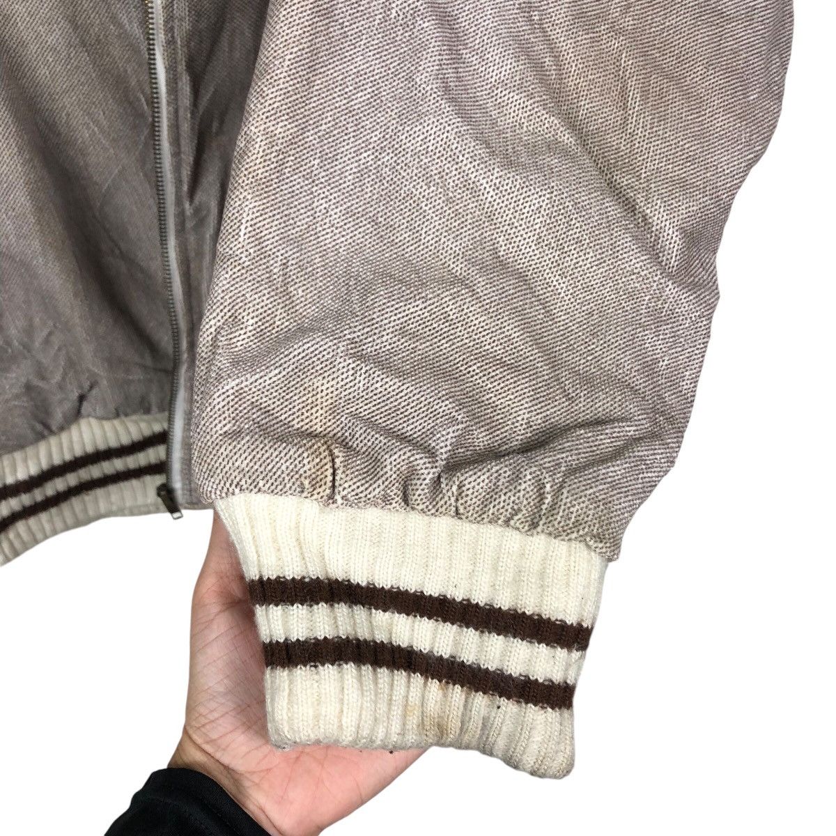 Japanese Brand × Vintage × Woolrich Woolen Mills 📌Vintage Bomber Jacket Biker Zipper Woolrich Size US L / EU 52-54 / 3 - 16 Thumbnail
