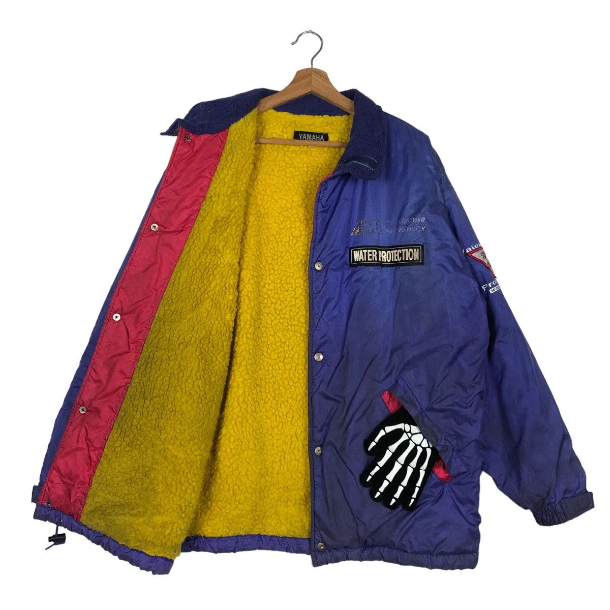Vintage 🔥90’s VINTAGE YAMAHA COACH JACKET WATER PROTECTIONS Size US M / EU 48-50 / 2 - 9 Thumbnail