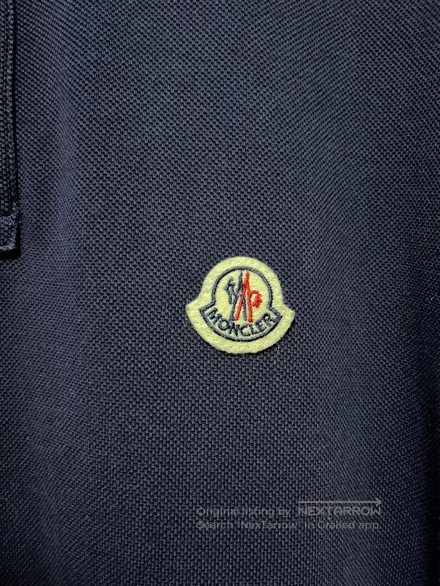Moncler Moncler Men's Logo Polo Shirt. Size US XL / EU 56 / 4 - 3 Thumbnail