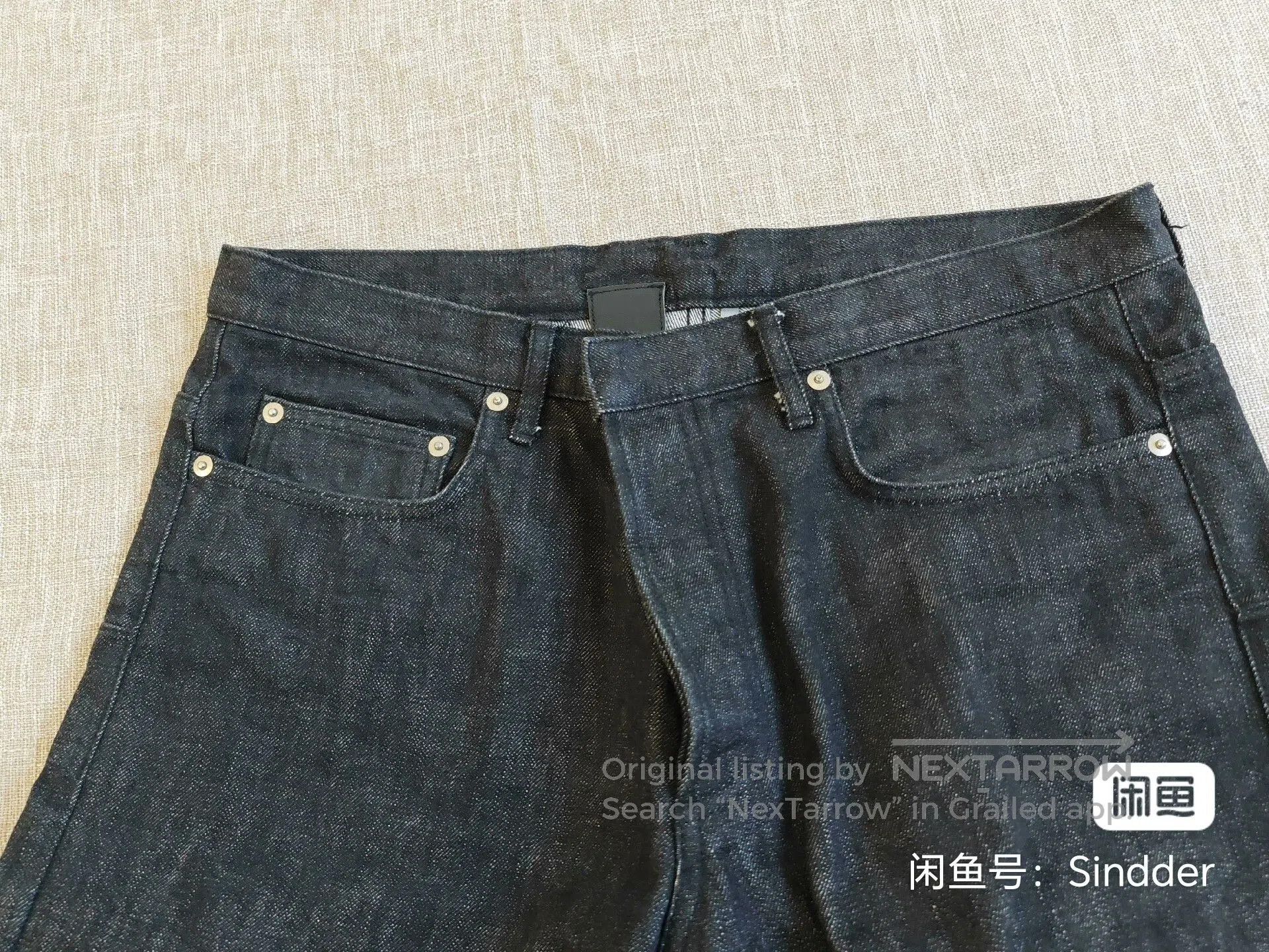 Dior Dior Homme Men's Raw Denim Jeans. Size US 34 / EU 50 - 2 Thumbnail