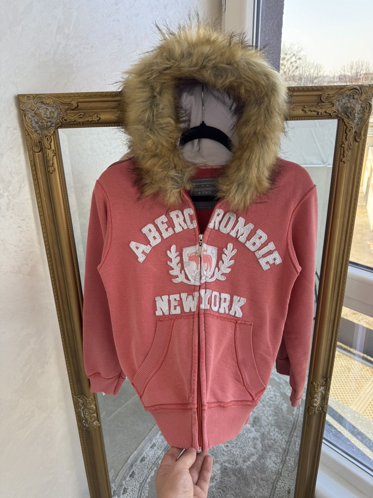 Abercrombie & Fitch Abercrombie & Fitch Zip Fur Hoodie if six was nine LGB style Size M / US 6-8 / IT 42-44 - 5 Thumbnail