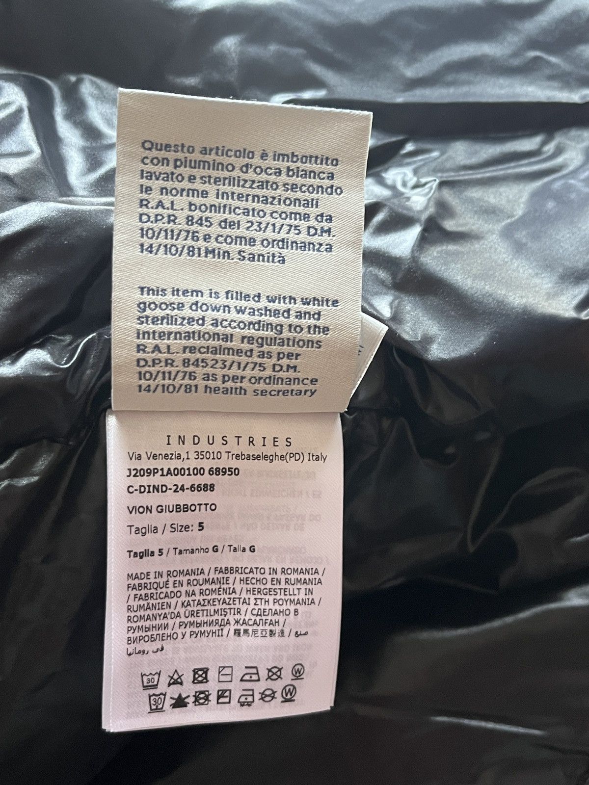 Moncler NEW Moncler SNL 50th Show Vio Giubbotto Down Puffer Jacket Size US XXL / EU 58 / 5 - 7 Thumbnail