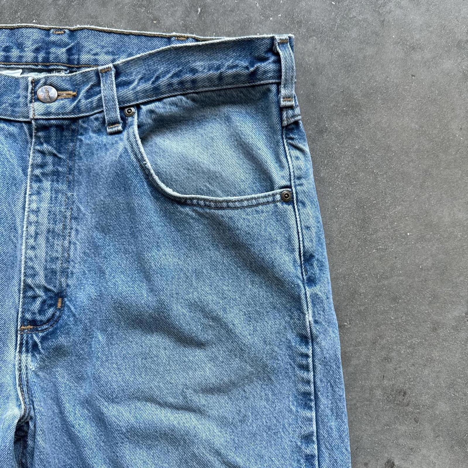 Carhartt Light wash Carhartt denim jeans Size US 35 - 6 Thumbnail
