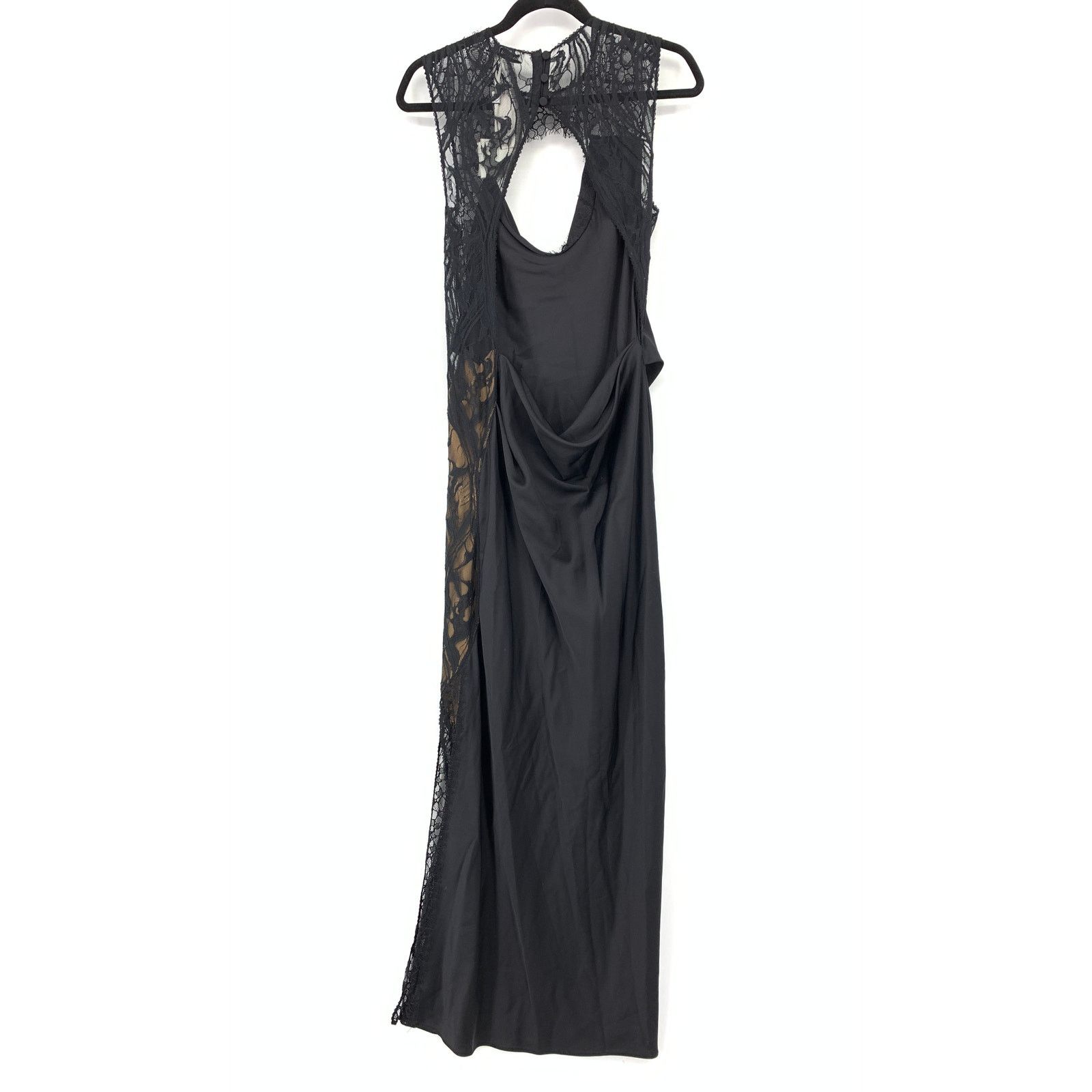 Jonathan Simkhai Simkhai Vea Lace Trim Open Back Gown Womens Size 10 NEW Size L / US 10 / IT 46 - 2 Thumbnail