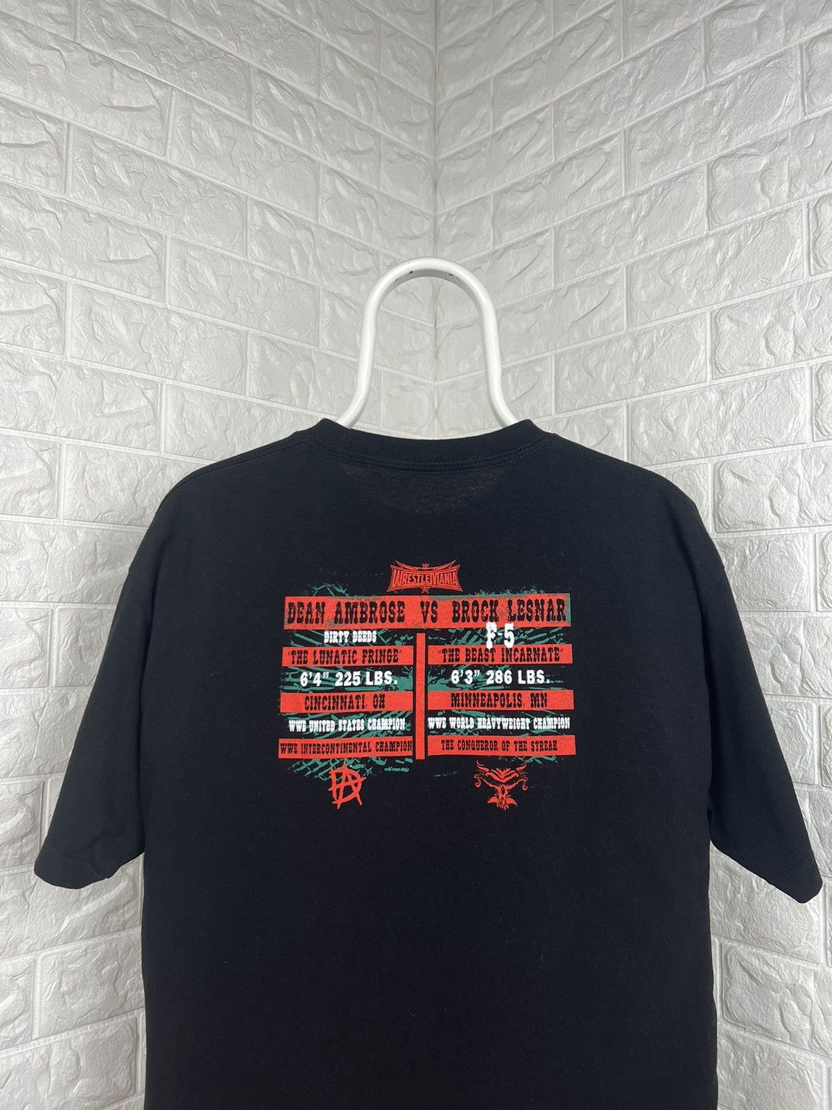 Vintage × WWE × WWF Vintage Brock Lesnar Suplex City Promo Wrestling Shirt Size US L / EU 52-54 / 3 - 2 Thumbnail
