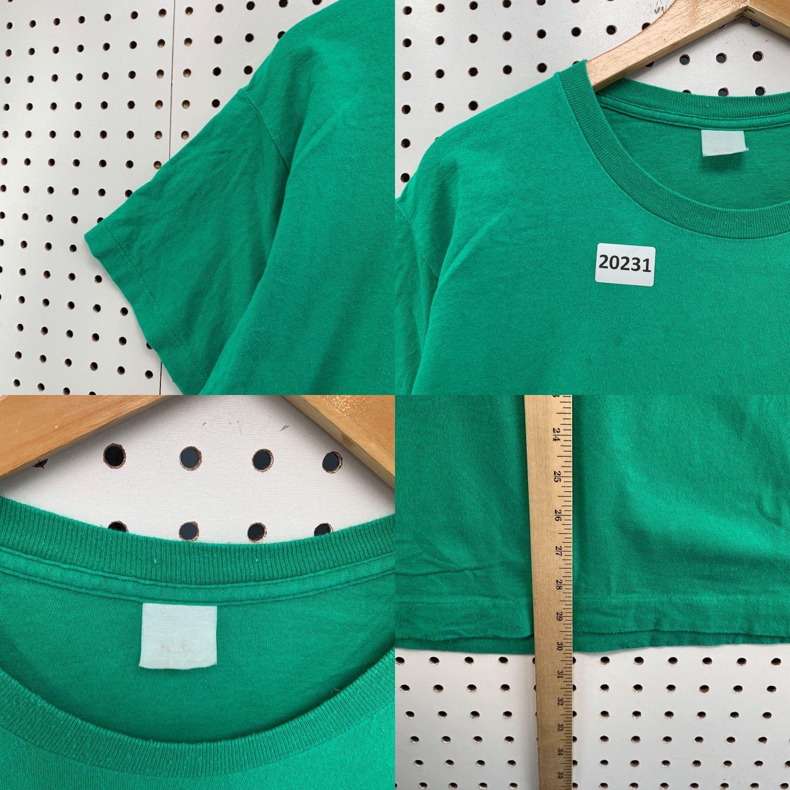 Fruit Of The Loom VINTAGE Green Mens XL Short Sleeve Pocket Shirt 90s Fruit of the Loom T-Shirt Size US XL / EU 56 / 4 - 8 Thumbnail