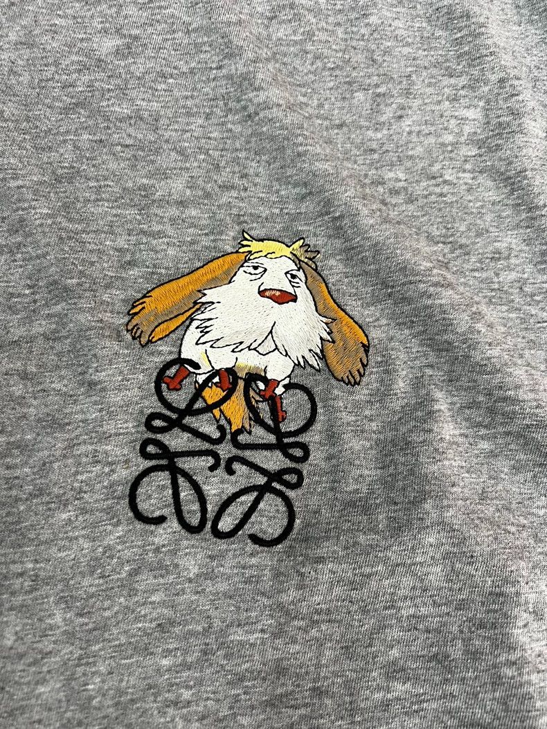 Loewe Loewe Hal's mobile castle embroidered puppy short sleeves Size S / US 4 / IT 40 - 2 Thumbnail