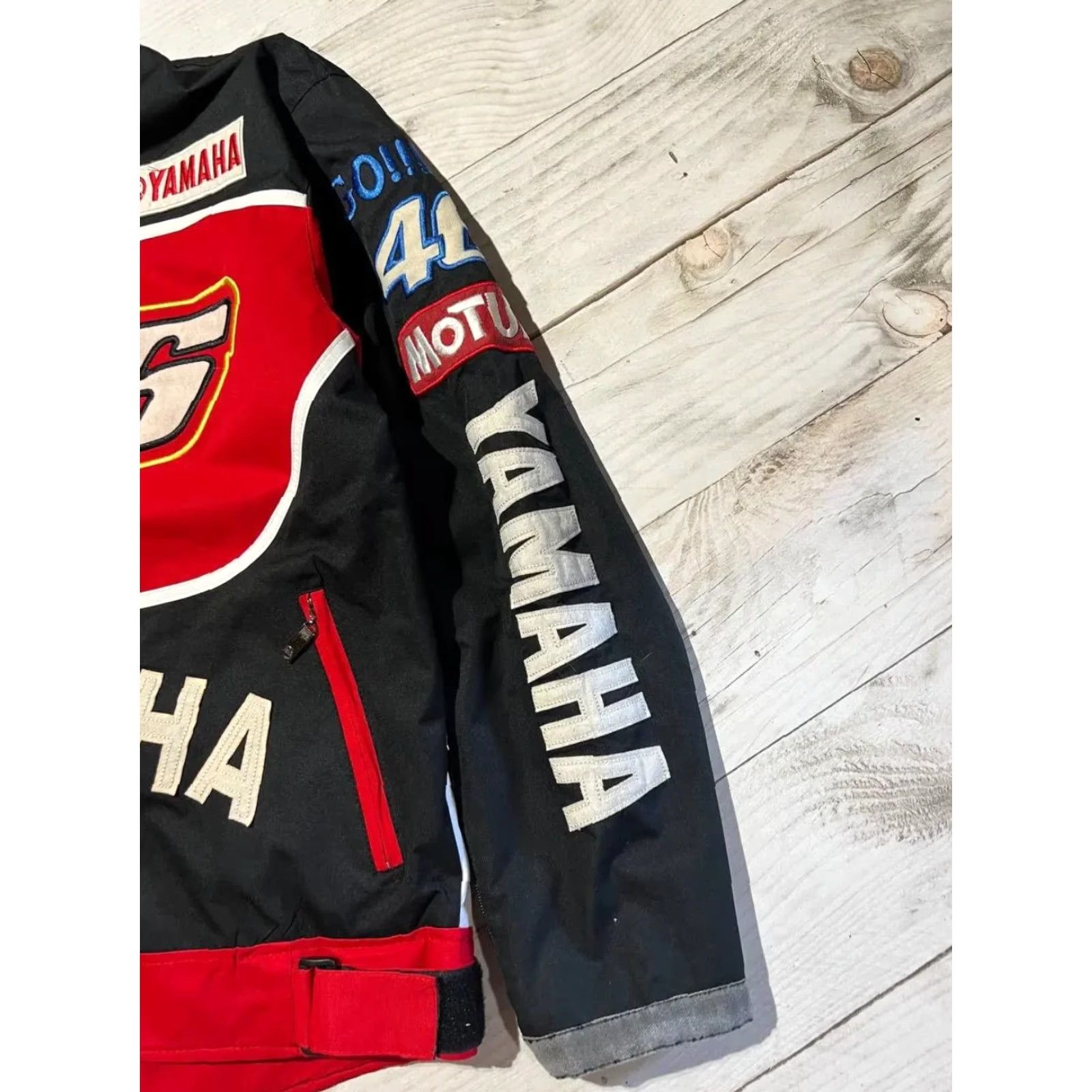 Yamaha VINTAGE Yamaha Racing Moto Jacket Duhan 46 Big Logo Y2K Men Size L Black Jacket Mens Size US L / EU 52-54 / 3 - 5 Thumbnail