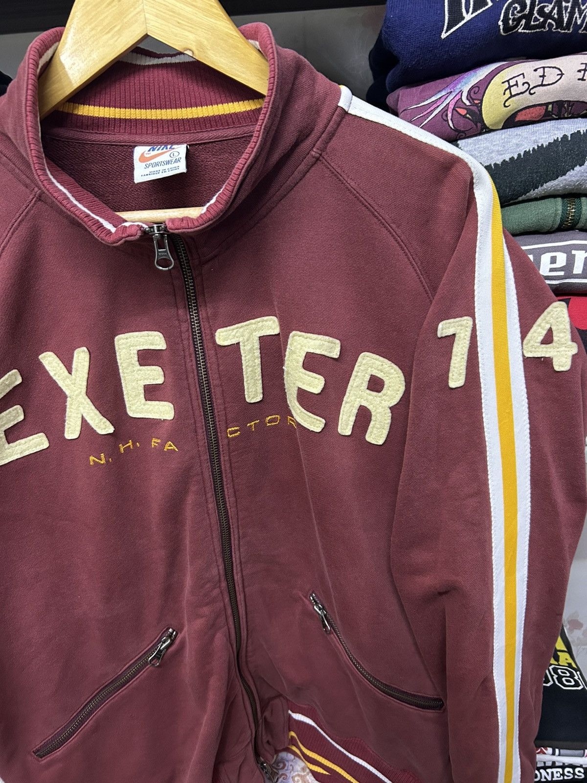 Nike × Nike ACG × Vintage Vintage Nike Exeter Limited Issue Sweater Size US XL / EU 56 / 4 - 3 Thumbnail