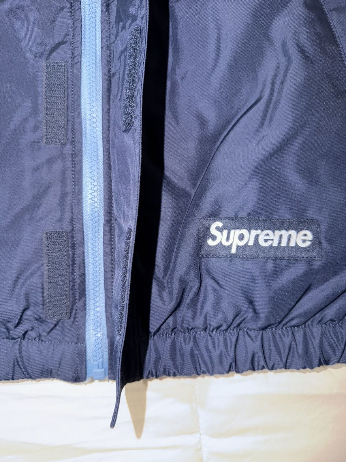 Supreme Supreme Polartec reversible track jacket navy (Medium) Size US M / EU 48-50 / 2 - 11 Thumbnail