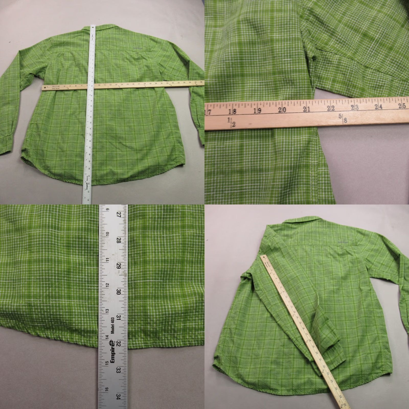 Marmot Marmot Shirt XL Green Plaid Long Sleeve Button Front Outdoors Casual Mens Size US XL / EU 56 / 4 - 8 Thumbnail