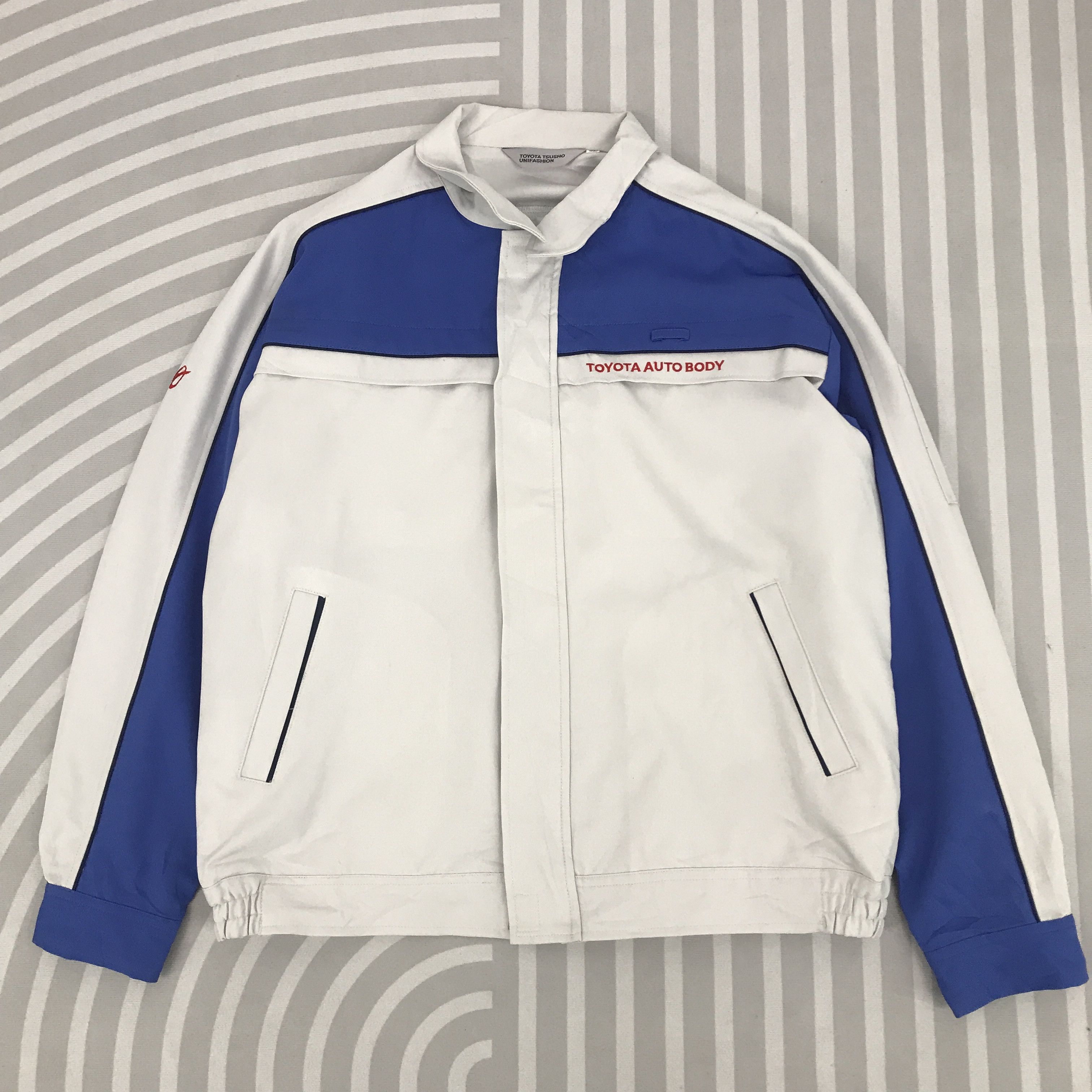Japanese Brand × Vintage Vintage Toyota Auto Body Racing up zipper Jacket Size US M / EU 48-50 / 2 - 1 Thumbnail