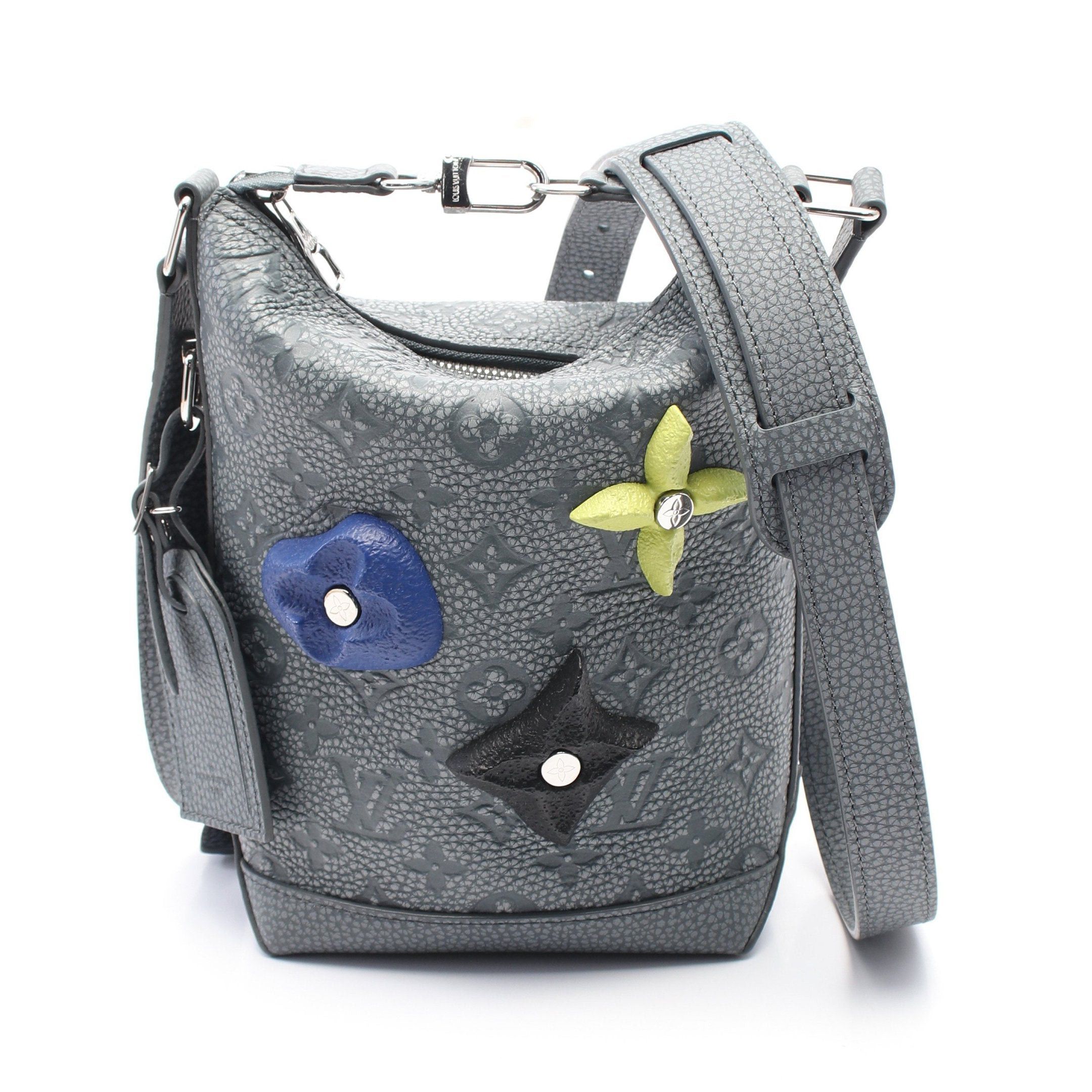 Louis Vuitton Louis Vuitton Hobo Cruiser Pm Climbing Monogram Taurillon Shoulder Bag Leather Gray Size ONE SIZE - 1 Thumbnail