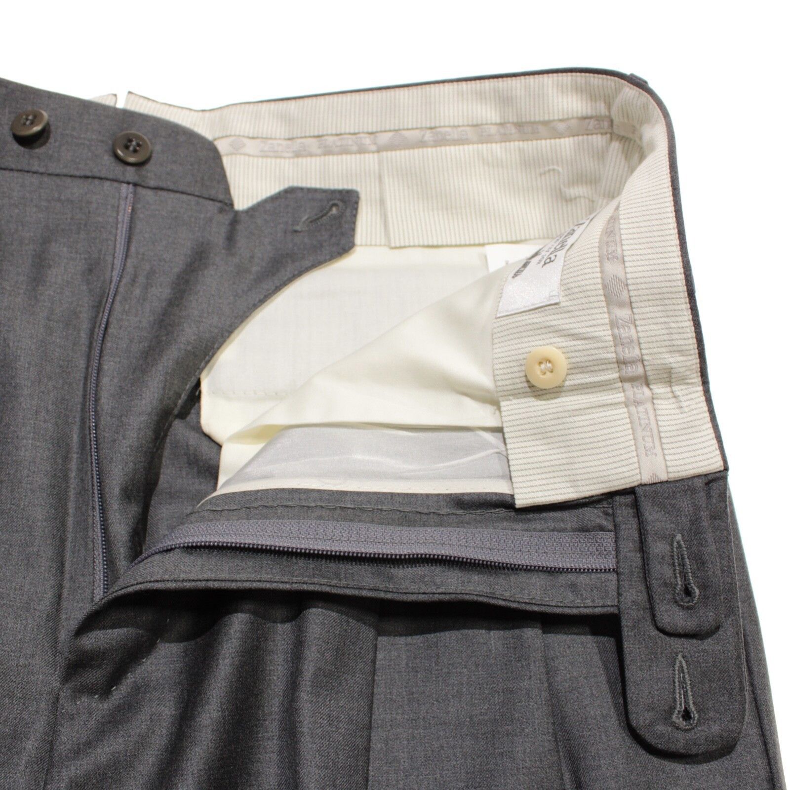 Zanella Zanella New with tags Dress Pants Size 33 US In Gray Size US 33 - 3 Thumbnail