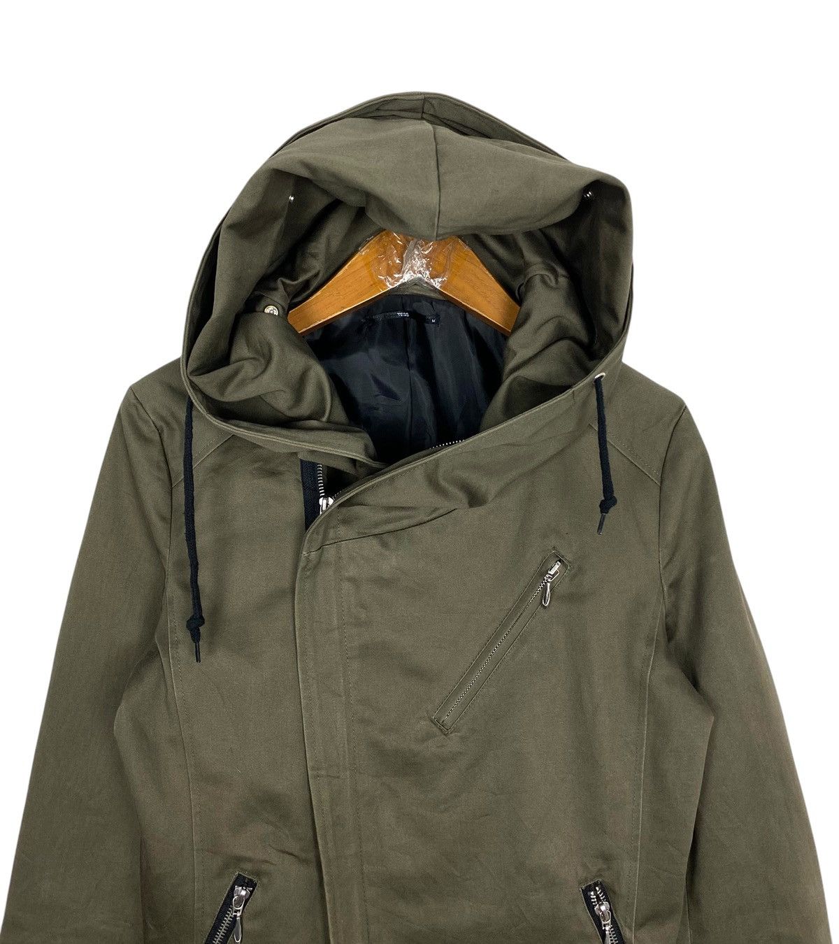 Japanese Brand Rare‼️ Tess Asymmetrical Hoodie Jacket Size XS / US 0-2 / IT 36-38 - 6 Thumbnail