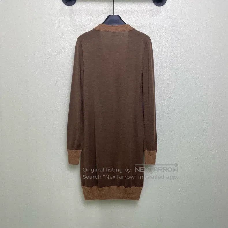 Hermes Hermes Long Knit Cardigan Size XS / US 0-2 / IT 36-38 - 3 Thumbnail