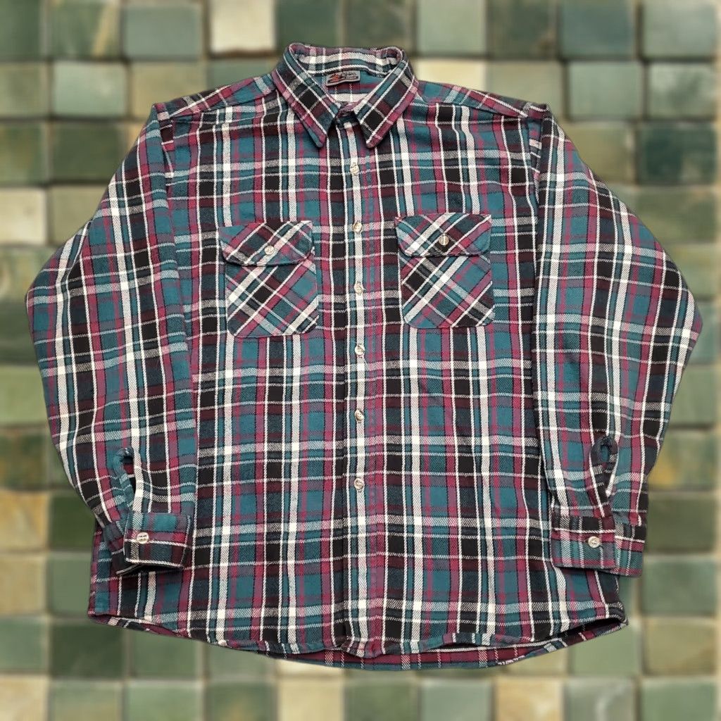 Rails VINTAGE Mountain Trails Shirt Mens XL Green Plaid Flannel Outdoors Up North Shirt Mens XL Green Plaid Flannel Outdoors Up North Size US XL / EU 56 / 4 - 1 Thumbnail