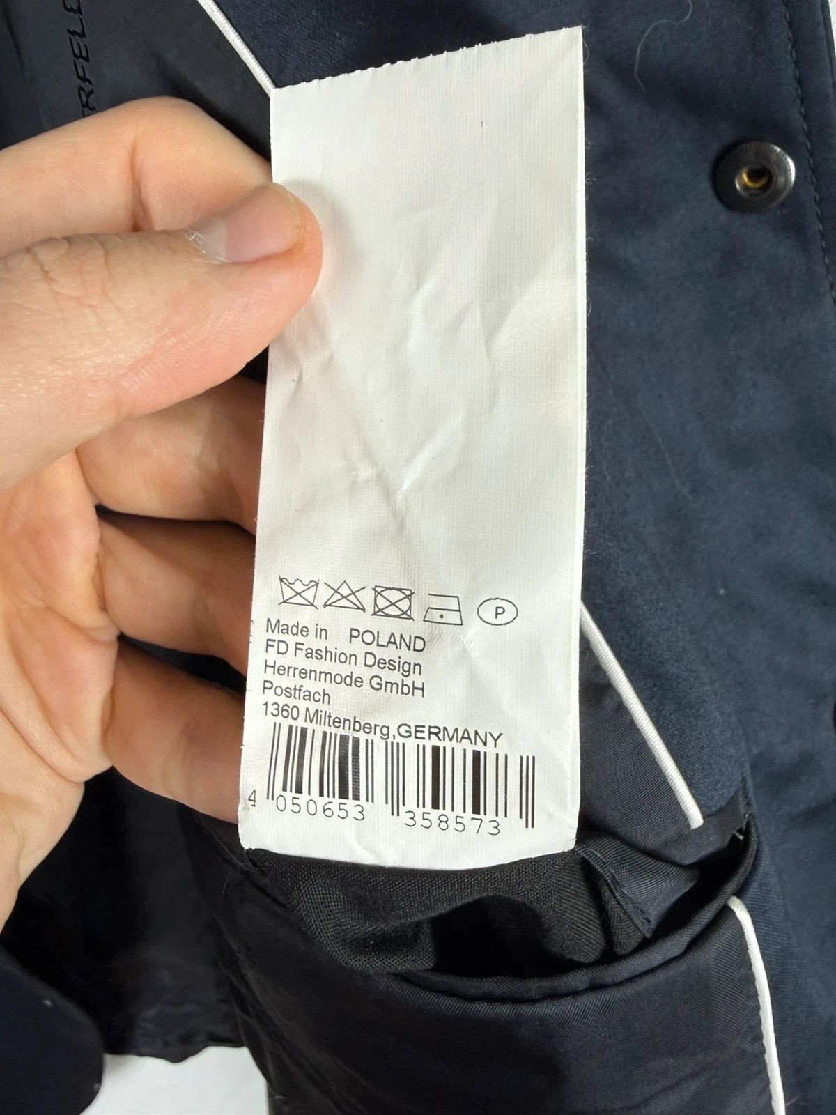 Lagerfeld Blazer Jacket Button Up size 50