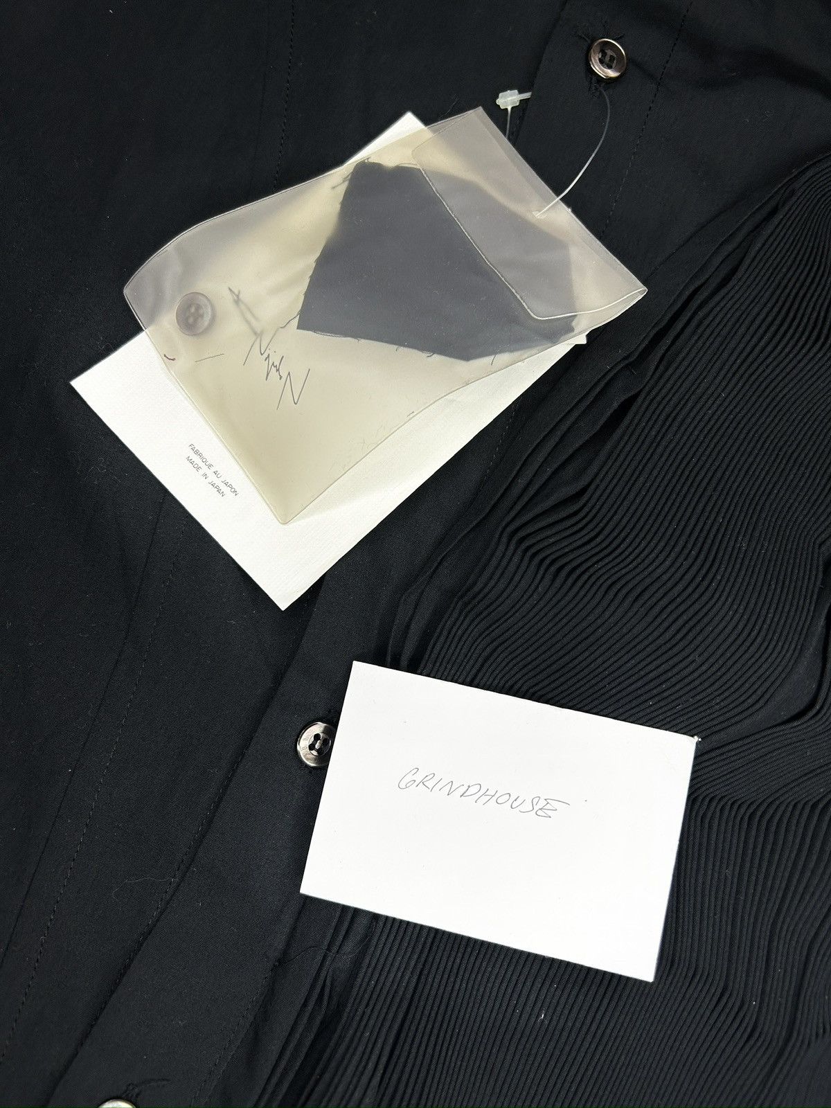 Yohji Yamamoto S/S 05 NWT YYPF Pleated Shirt Size S / US 4 / IT 40 - 12 Thumbnail