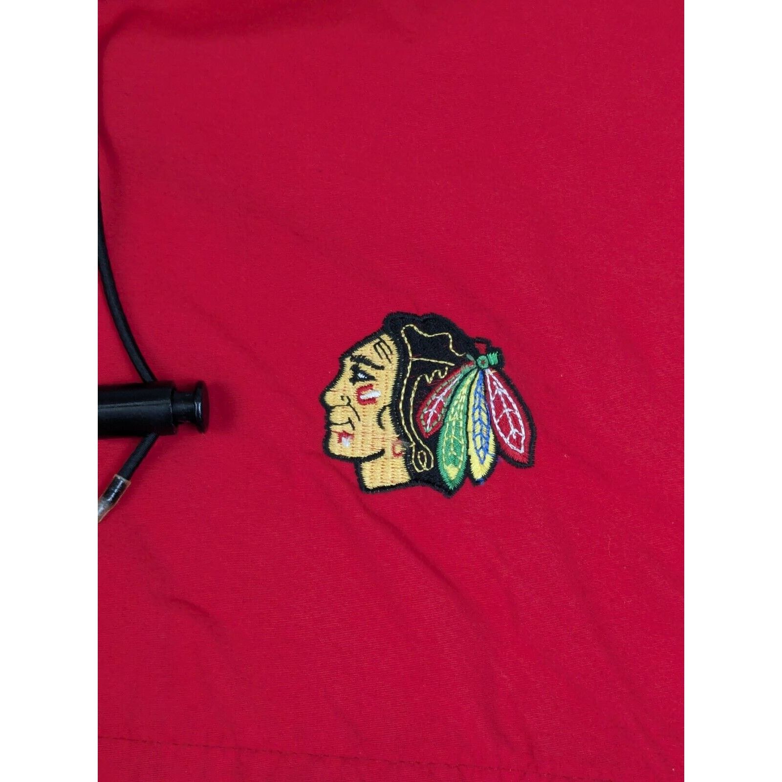 Chalk Line Vtg 1980s Blackhawks Chalk Line Spellout Jacket NHL Hockey Size US L / EU 52-54 / 3 - 4 Thumbnail
