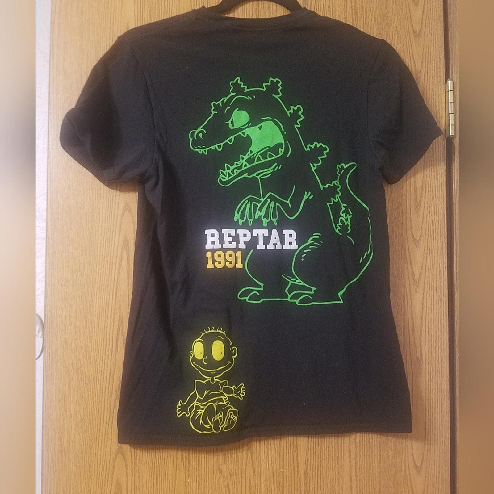 Nickelodeon Rugrats Small Black T-Shirt Size US S / EU 44-46 / 1 - 2 Thumbnail