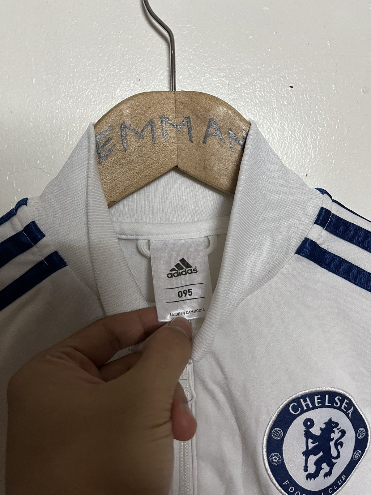 Adidas Adidas x Chelsea 2013 Football Track Jacket Size US M / EU 48-50 / 2 - 2 Thumbnail